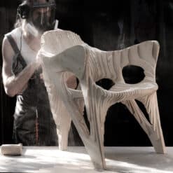 Cyryl Zakrzewski - Creating the Dune Chair - Cyryl Armchair with Wood - Styylish