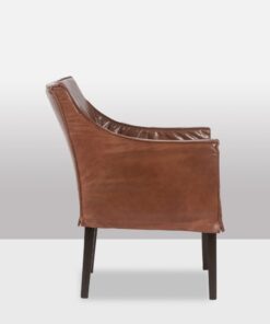 Pair of Lintello Armchairs - Side Profile - Styylish