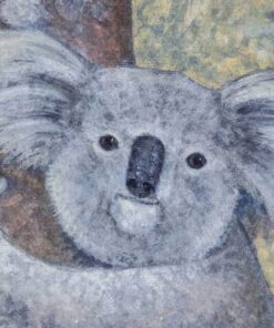 Painting of Koalas - Face Detail - Styylish