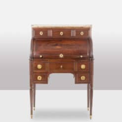 Mahogany Secretary Desk - Front Profile - Styylish