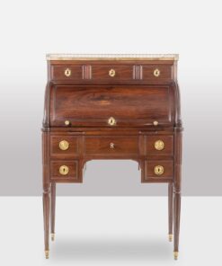 Mahogany Secretary Desk - Front Profile - Styylish
