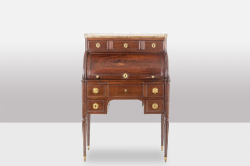 Mahogany Secretary Desk - Front Profile - Styylish