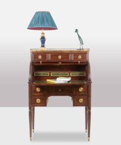 Mahogany Secretary Desk - Staged - Styylish