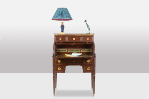 Mahogany Secretary Desk - Staged - Styylish