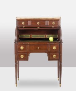Mahogany Secretary Desk - Full Profile - Styylish