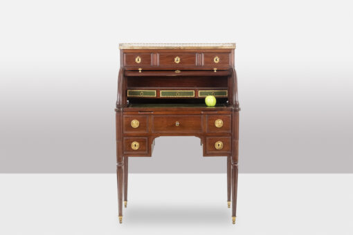 Mahogany Secretary Desk - Full Profile - Styylish