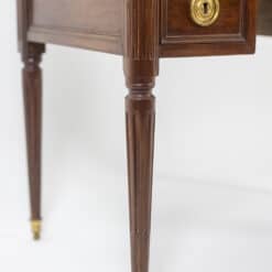 Mahogany Secretary Desk - Leg Profile - Styylish