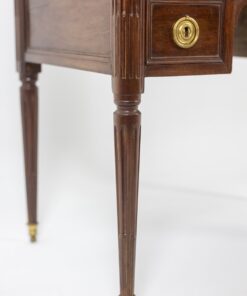 Mahogany Secretary Desk - Leg Profile - Styylish