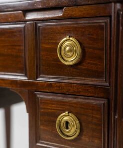 Mahogany Secretary Desk - Handle Detail - Styylish