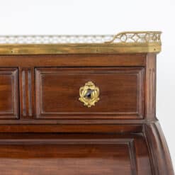 Mahogany Secretary Desk - Keyhole on Drawer - Styylish