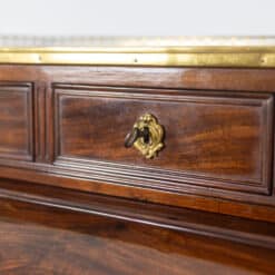 Mahogany Secretary Desk - Key Detail - Styylish