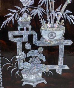 Asian-Style Lacquer Panels - Bottom of Frame - Styylish