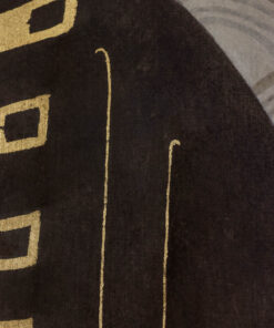 Painting of Art Deco Lady - Jacket Detail - Styylish