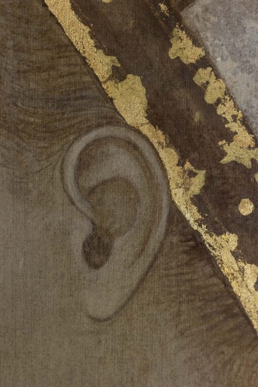 Renaissance Style Painting - Ear Detail - Styylish