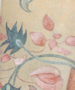 Painting of a Chameleon - Floral Detail - Styylish