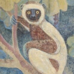 Painting of Monkeys - Detail of Monkey - Styylish