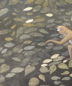 Painting of Chimpanzees - Monkey Detail - Styylish