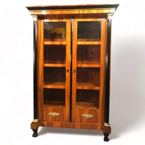 Biedermeier Walnut Bookcase- Styylish