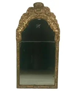 French Baroque Style gilt wood mirror- Styylish
