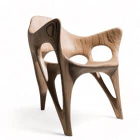 Nexus Carved Armchair, Handcraft, Limited Edition