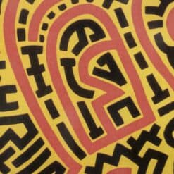 Keith Haring Silkscreen - Red Lines - Styylish