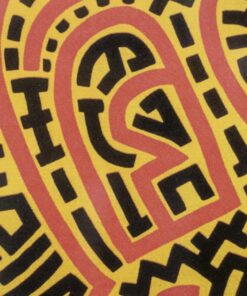 Keith Haring Silkscreen - Red Lines - Styylish