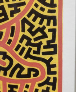 Keith Haring Silkscreen - Lines - Styylish