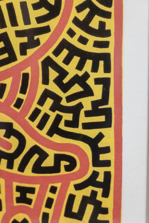 Keith Haring Silkscreen - Lines - Styylish