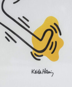Keith Haring Silkscreen with Frame - Foot Detail - Styylish