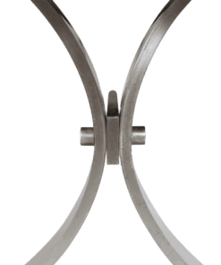 Ceramic Dining Room Table - Chrome Fixtures - Styylish