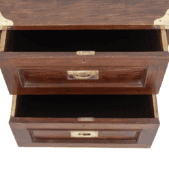 Mahogany Marine Chest of Drawers - Drawer Interior - Styylish