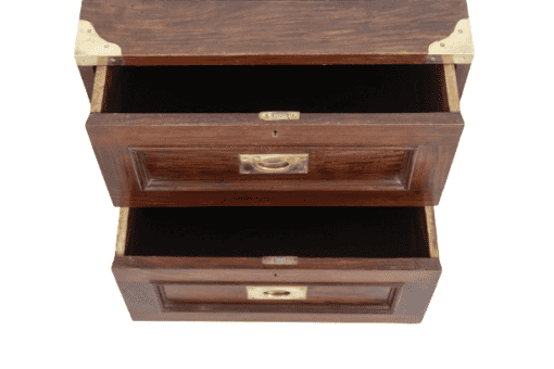 Mahogany Marine Chest of Drawers - Drawer Interior - Styylish