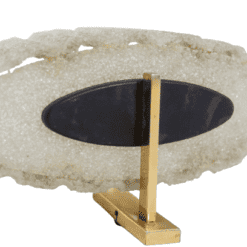 Granite Resin Wall Light - Brass Detail - Styylish