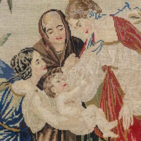 Orientalist Style Petit Point Tapestry, Circa 1880