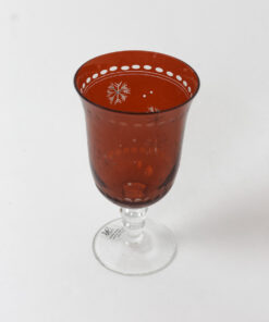 Bohemian Crystal Style Glassware - Etching Detail - Styylish