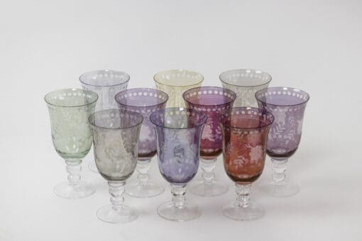 Bohemian Crystal Style Glassware - Multicolored Glasses - Styylish