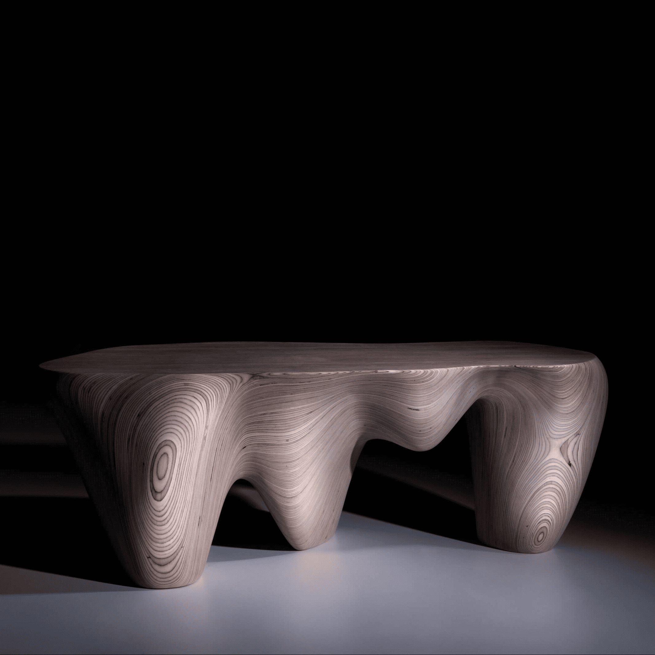 Flow Carved Bench - Styylish