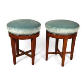 A Pair of Biedermeier Stools, 1820