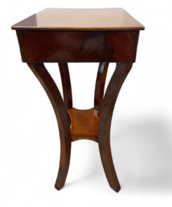 Biedermeier Side Table- side view - Styylish