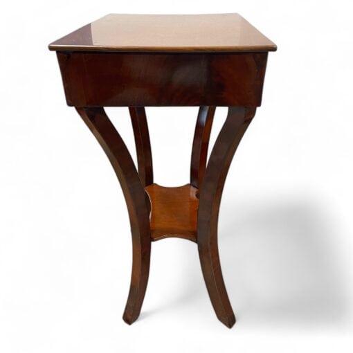 Biedermeier Side Table- side view - Styylish