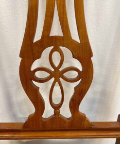 Set of six Neoclassical Chairs - Wood Detail - Styylish