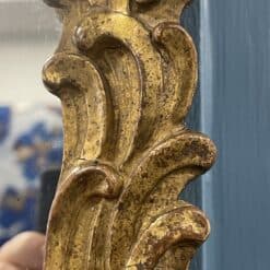 18th century Gilt Wood Mirror- detail of acanthus leave- Styylish