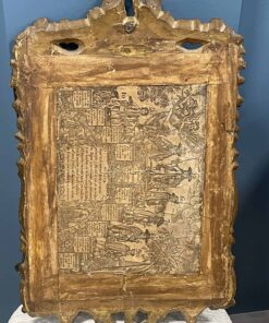 18th century Gilt Wood Mirror- back view - Styylish