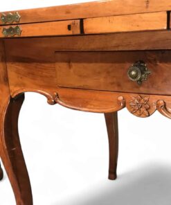 18th century Swiss Farm Table- detail of the front- Styylish