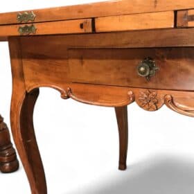 18th Century Swiss Farm Table, extendable