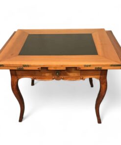 18th century Swiss Farm Table - front view with extension boards- Styylish