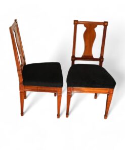Set of six Neoclassical Chairs - Side and Front View - Styylish