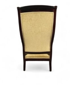 19th century low armchair- back view- Styylish
