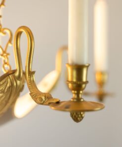 Empire Style Chandelier - Bird Shaped Holder Detail - Styylish
