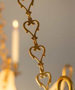 Empire Style Chandelier - Decorative Chain Detail - Styylish